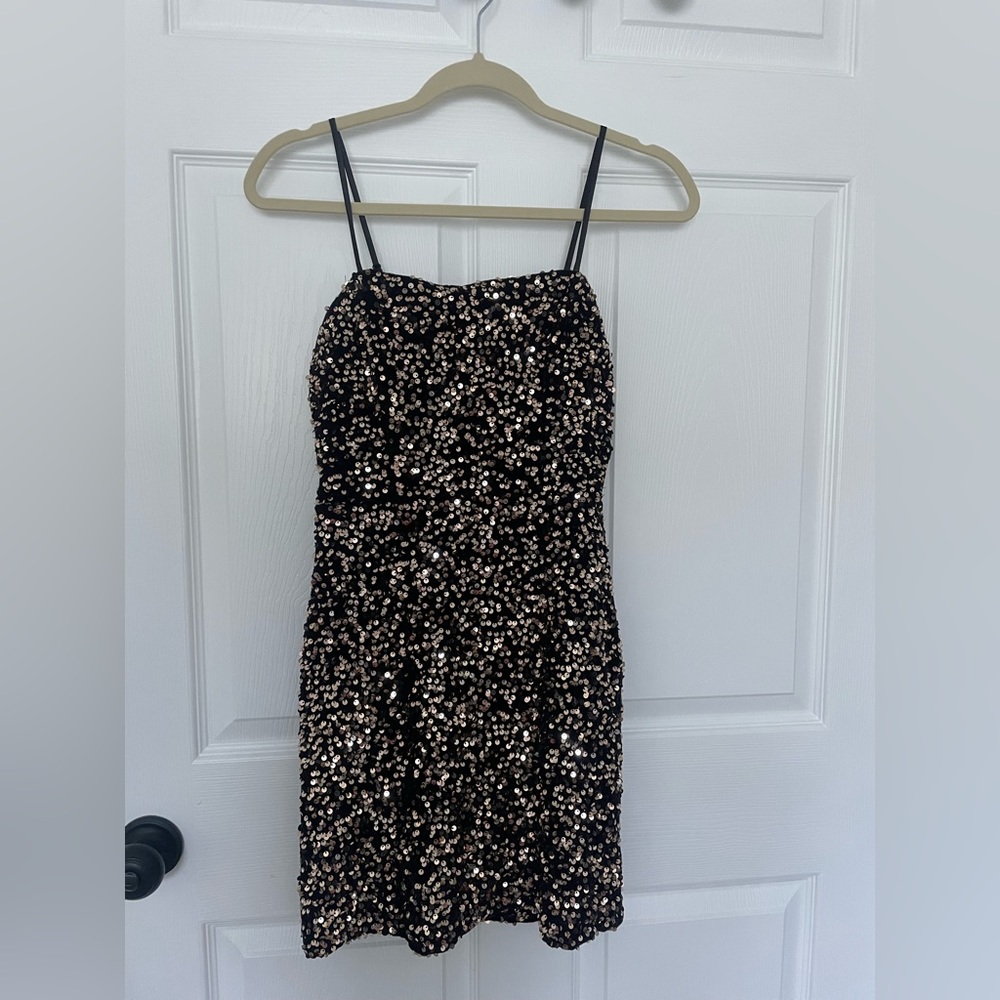 Women’s size small Sequin mini dress new with tags